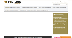 Desktop Screenshot of kingpinscreens.nl